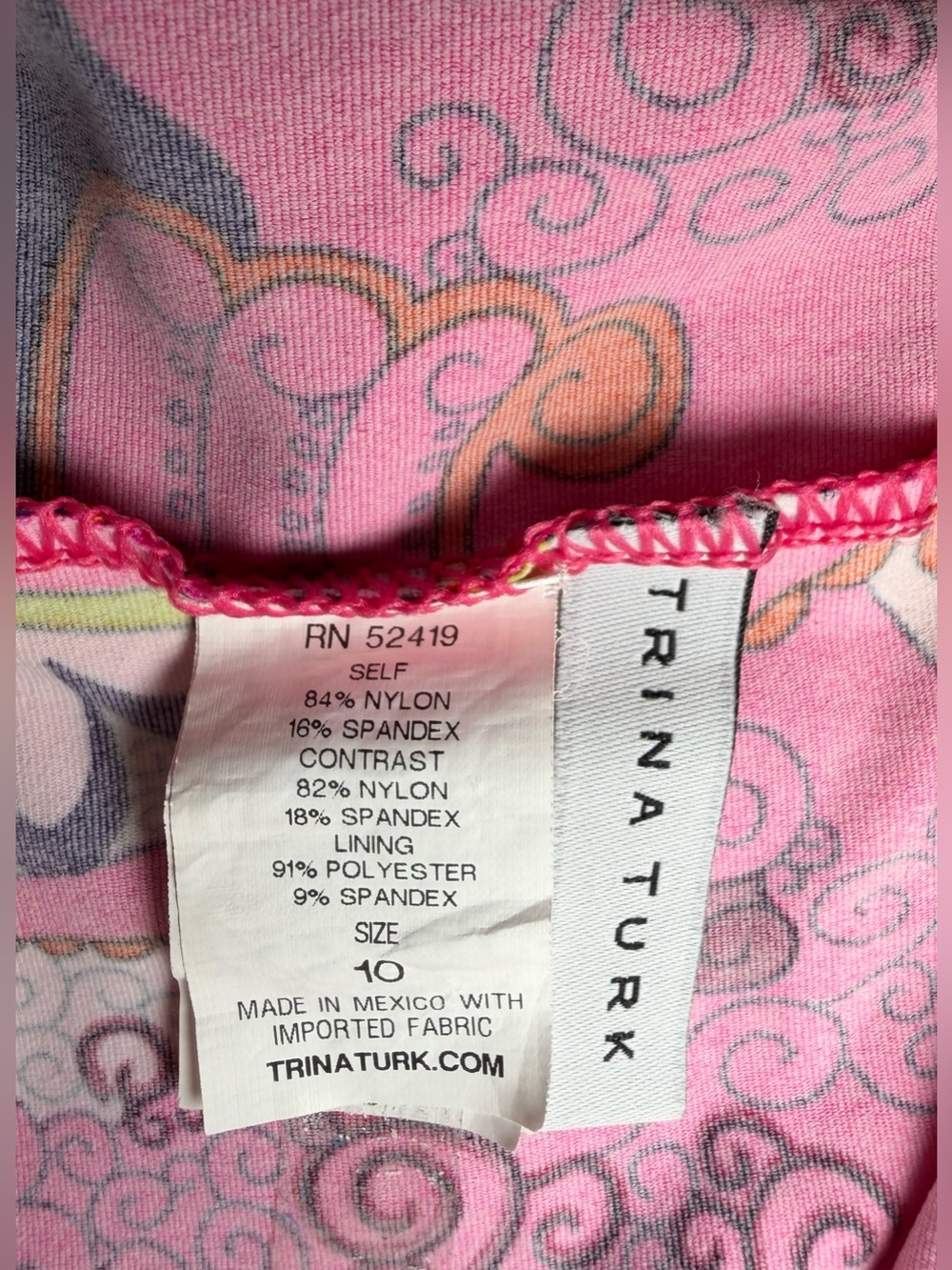 Trina Turk 3-piece Bikini & Tankini Swim Set, size 8, 10 - Picture 6 of 10